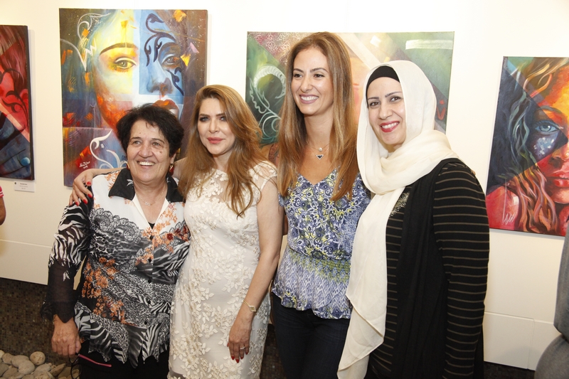 Opening of Nina Taher's Solo Exhibition 'Woman'